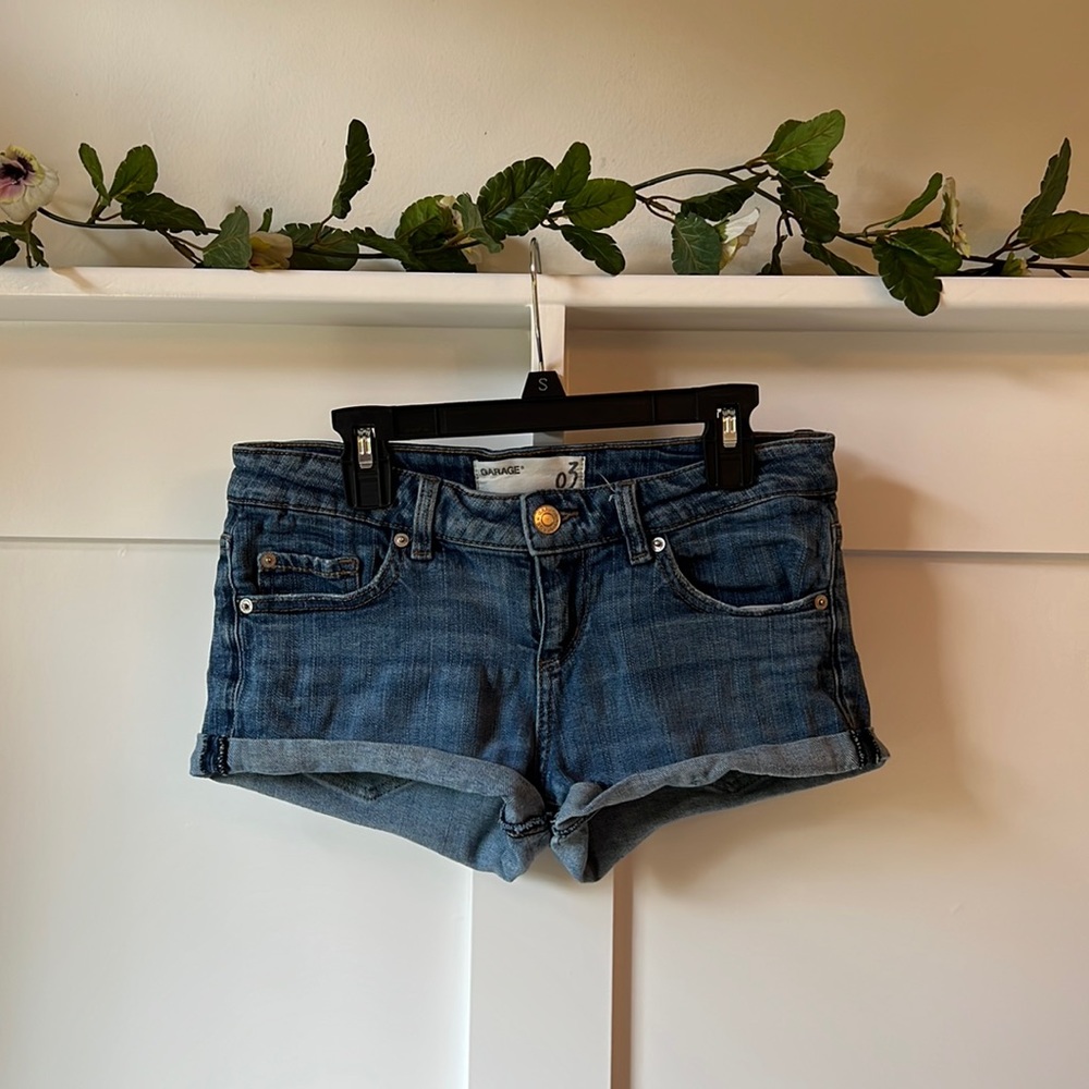 Garage Stretch Denim Shorts